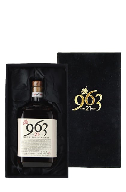 Whiskey　笹の川 58° ブレンデッドウィスキー 963 21年 [963 AGED 21 YEARS FINE BLENDED WHISKY]  700ml | ～二本松の地酒～　YAMASAN powered by BASE