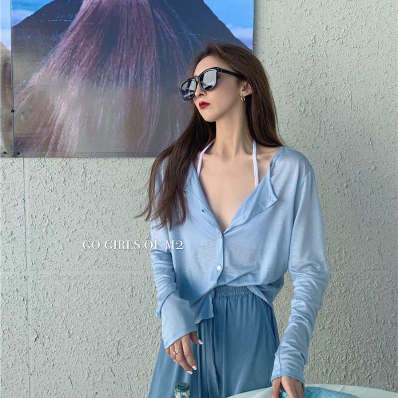 ソフトワックスホワイトニット薄手日焼け止めスモールカーディガンレディース初秋ルーズで怠惰な長袖ジャケットショートアウタージャケット ブラックストロベリース98923850671