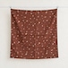 コットンサテンスカーフ brown