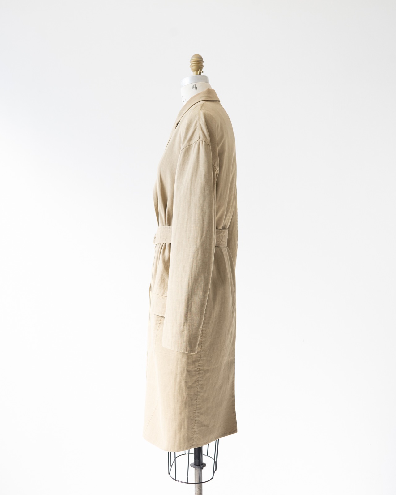 〈CÉLINE by phoebe philo〉Chester linen coat
