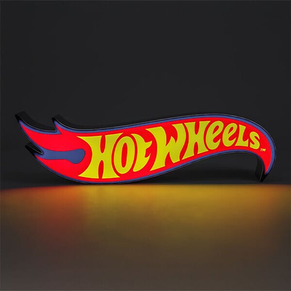 ⚡️アメリカンなムードにしたい方は◎⚡️【 Hot Wheels ( ホットウィール ) 】HOT WHEELS LOGO LIGHT / ロゴライト / ムードランプ〚アメリカン雑貨 アメトイ〛