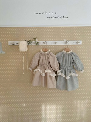 【予約】monbebe Bella one-piece