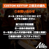 CUSTOM KEY TOP - CRAZY CUB DUCK for "CC110"
