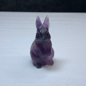 4.フローライトうさぎ・インテリア