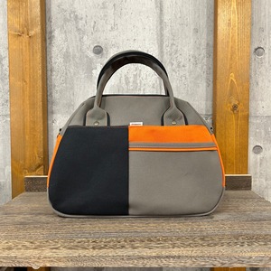 -＊ Boston Bag ＊- ブロック切替デザイン