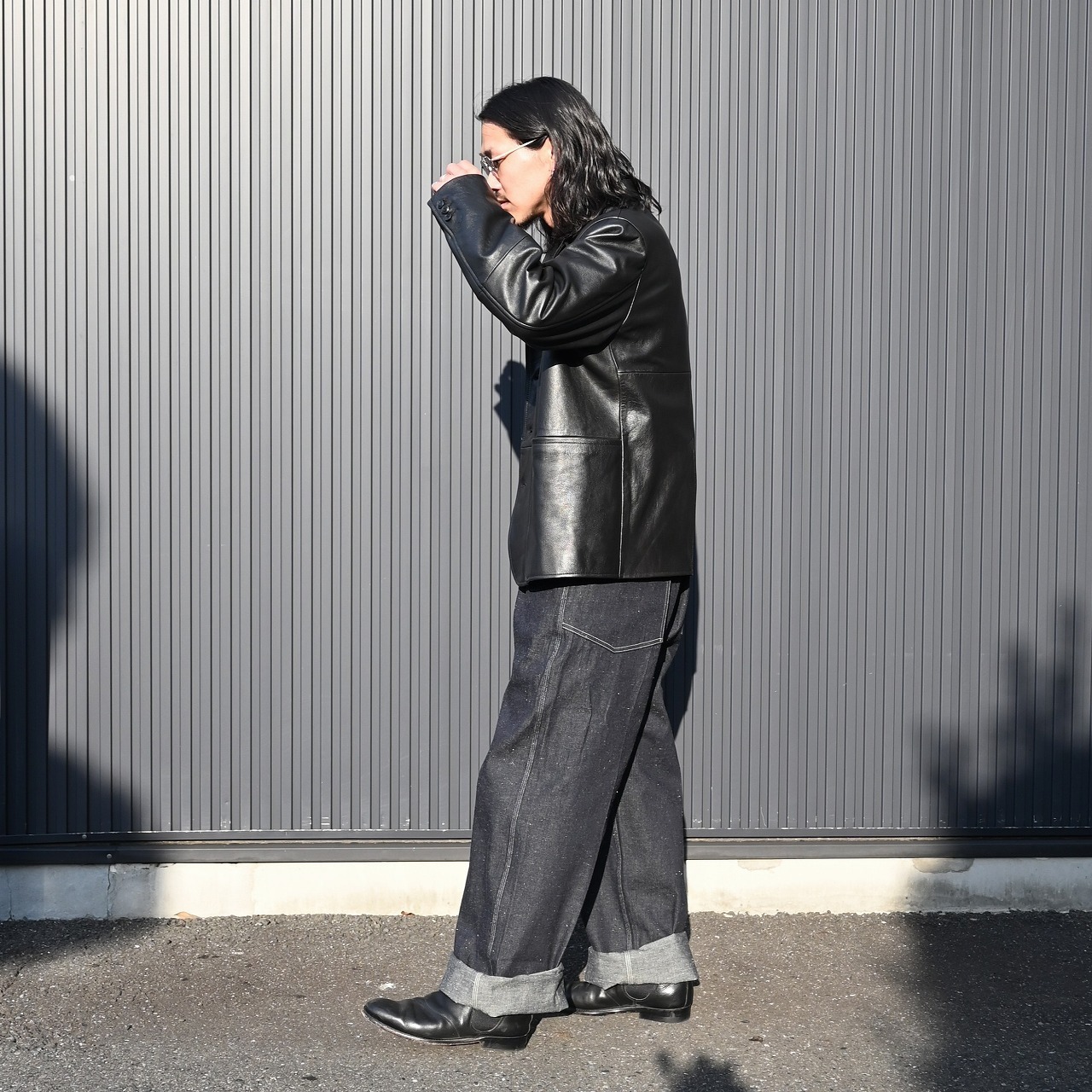 OLD JOE(オールドジョー)25AW新作CROSS SHOULDER ANVIL OVERALLS