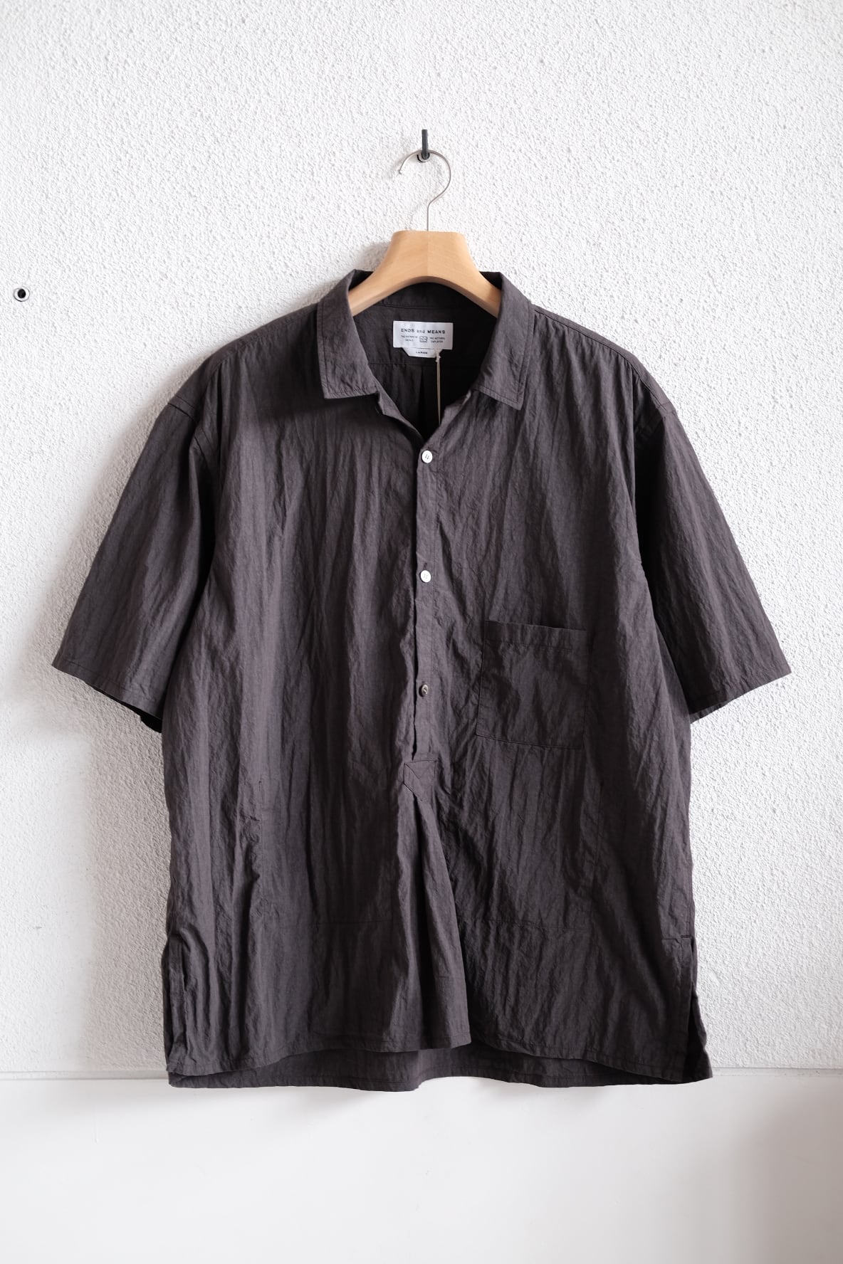 ENDS and MEANS＜エンズアンドミーンズ＞Nizza Shirts | Inhigh
