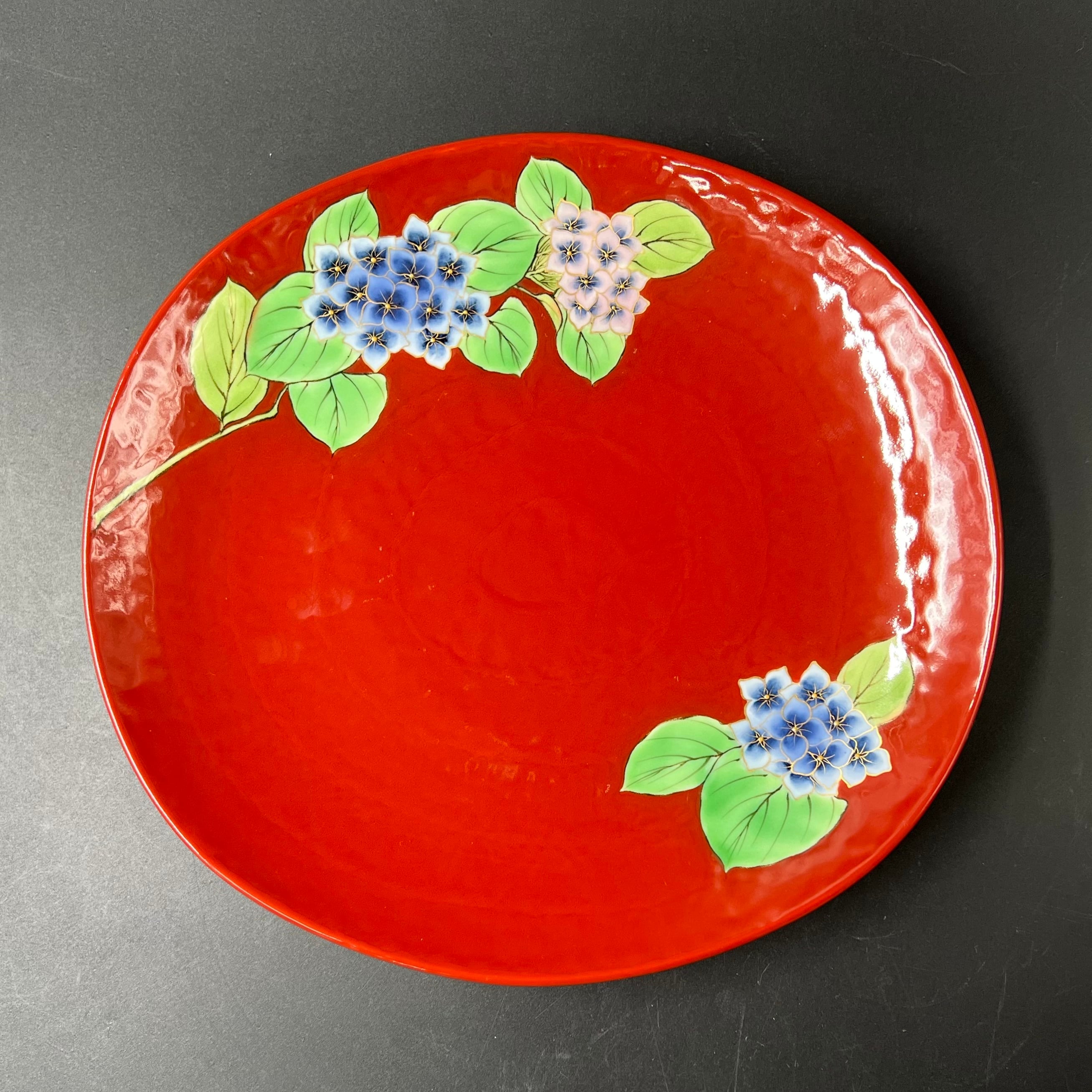 京都陶あん いたかっ 京焼清水焼 伝統工芸色絵付け 桜絵付 大皿
