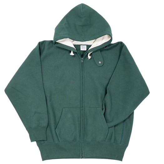 WORKERS(ワーカーズ)～Trico Tag Sweat, Full Zip Parka DM Green