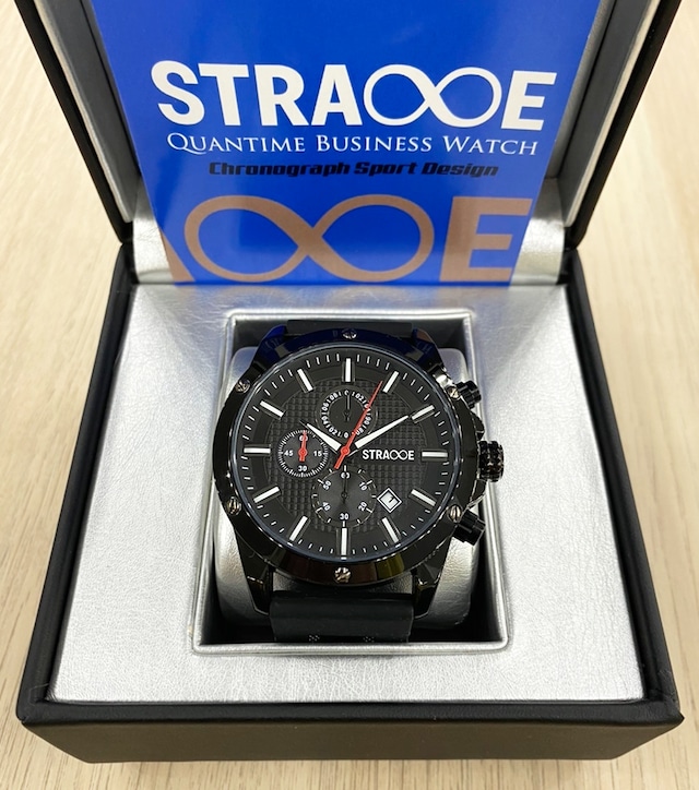 STRASSE（シュトラッセ）クォンタイムビジネス腕時計スポーツデザインモデル