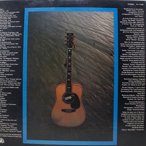 Gabor Szabo / Faces [RJ-7336] - 画像2