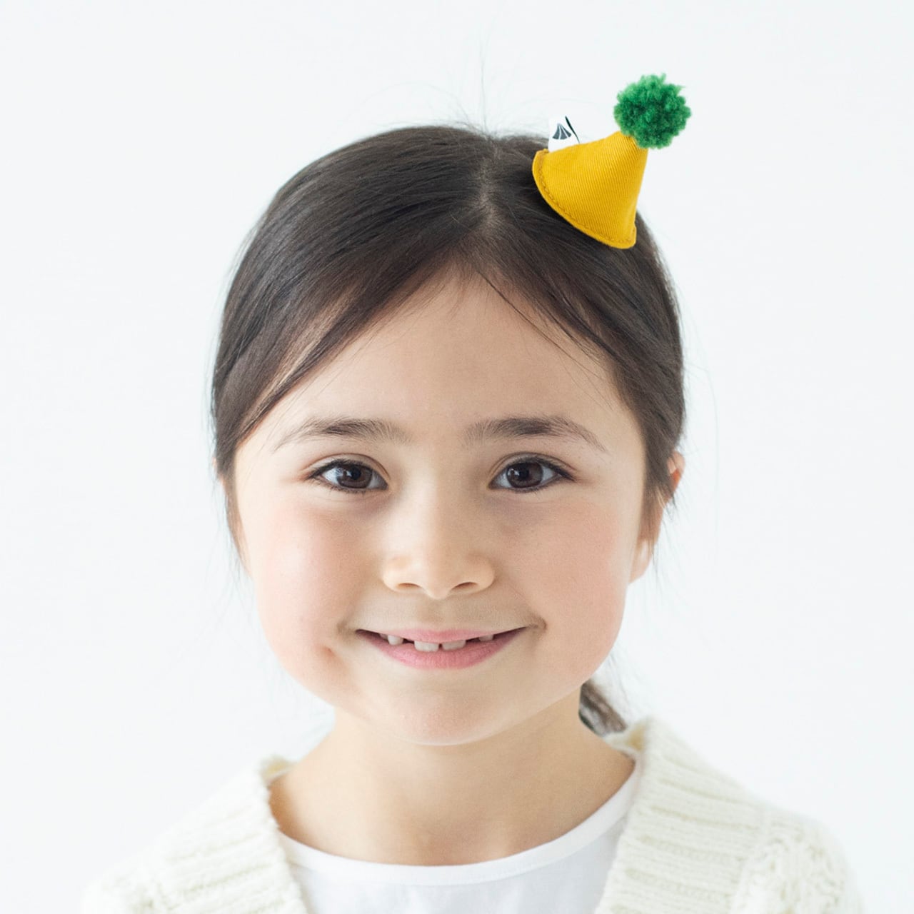 ヘアピン 【ぼうしイエロー】全6色 | Ha10 Online Store