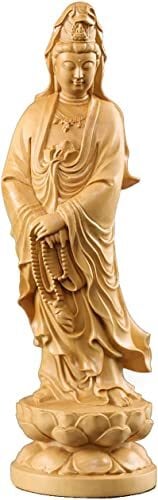 特大サイズ 九龍観音像 観音菩薩像 中国神話 竜生九子 仏像 縁起物