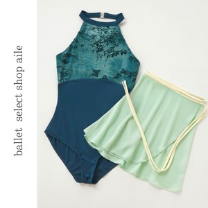 フラワーセットアップレオタード2色展開 A0152