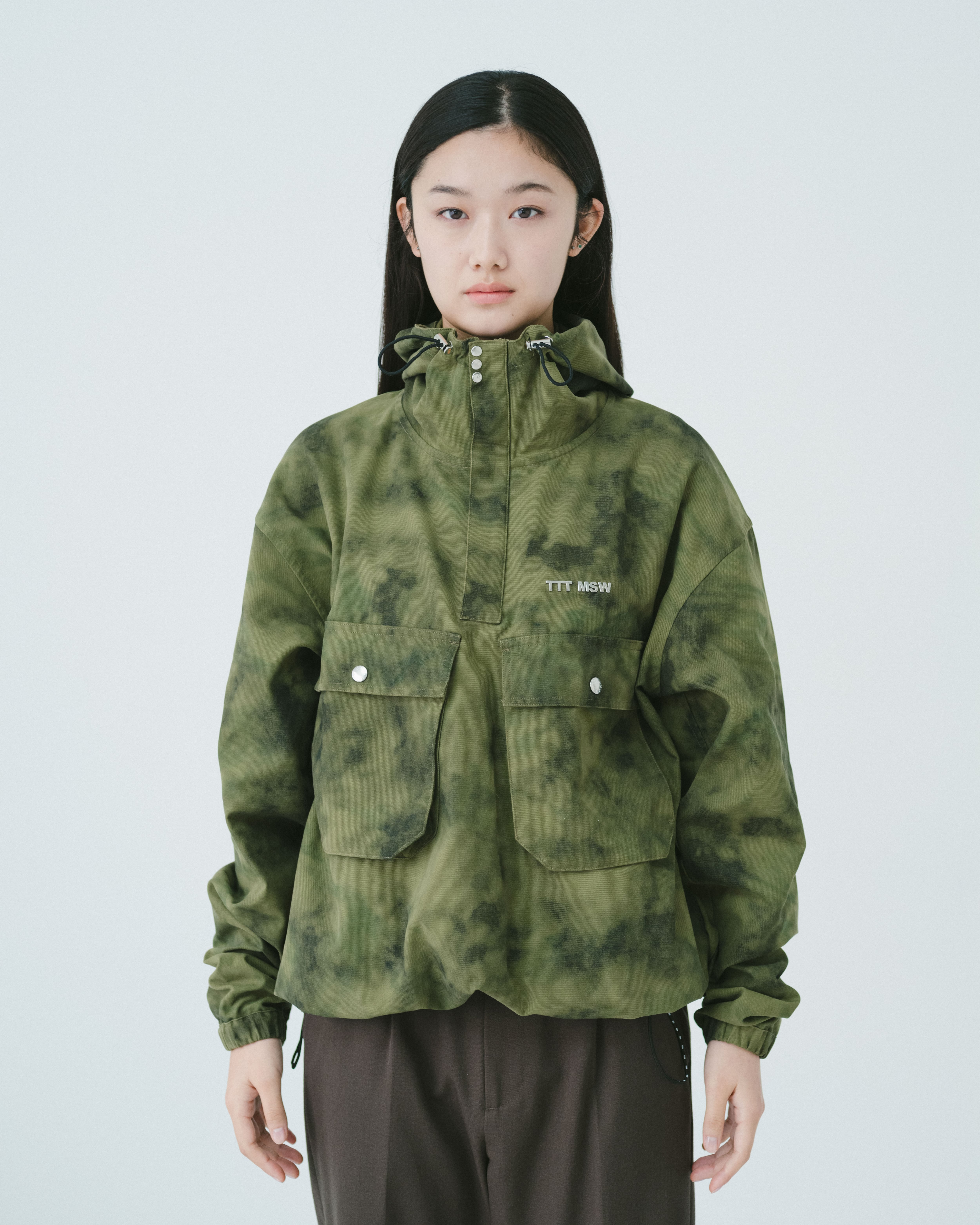 Camouflage anorak hoodie（KHAKI） | TTTMSW