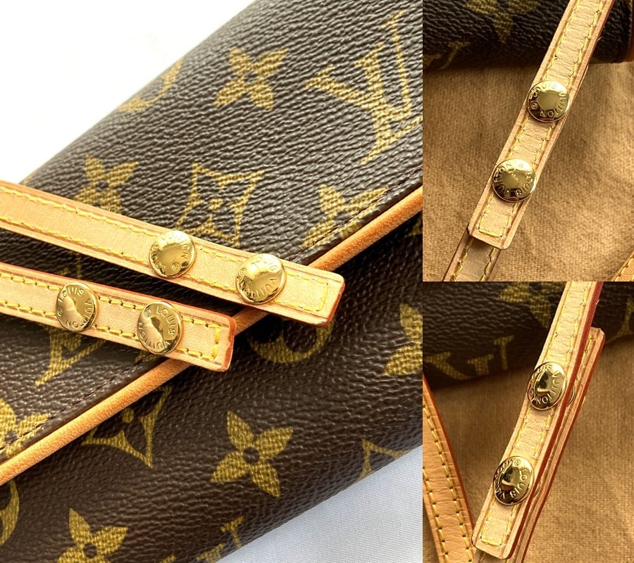 極美品 レア 廃番 ルイ ヴィトン LOUIS VUITTON モノグラム ポシェット