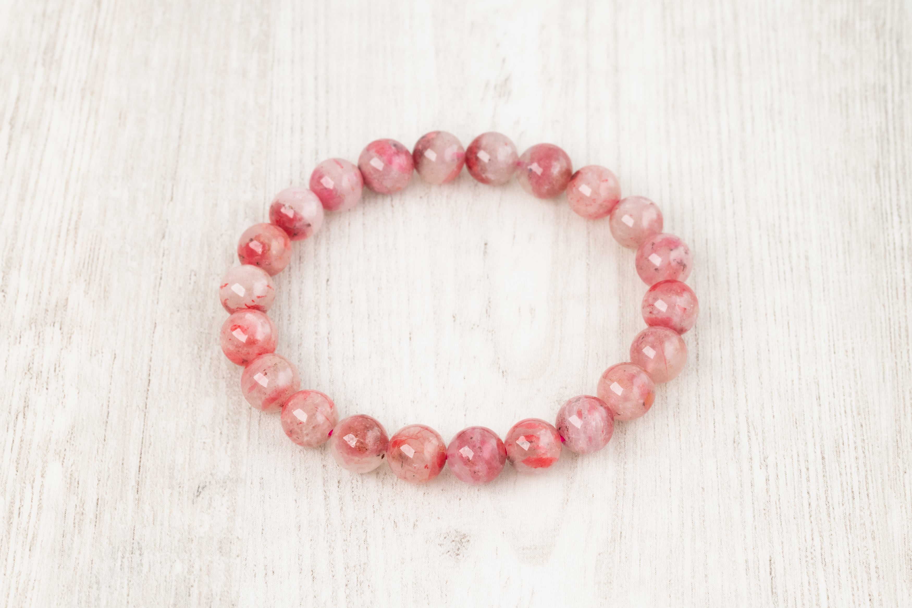 ◇一点物◇＜お手頃＞ ロードナイトシリカ ブレスレット 8.5mm