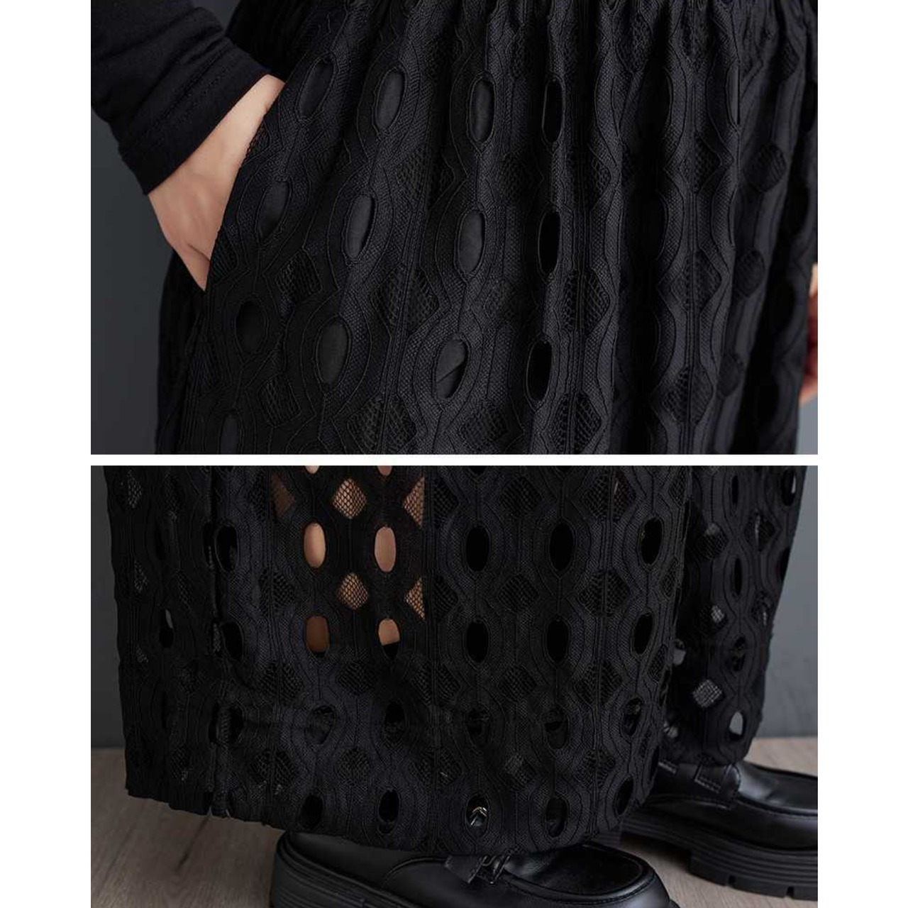 ナイトウィスパー　ワイドパンツM24371