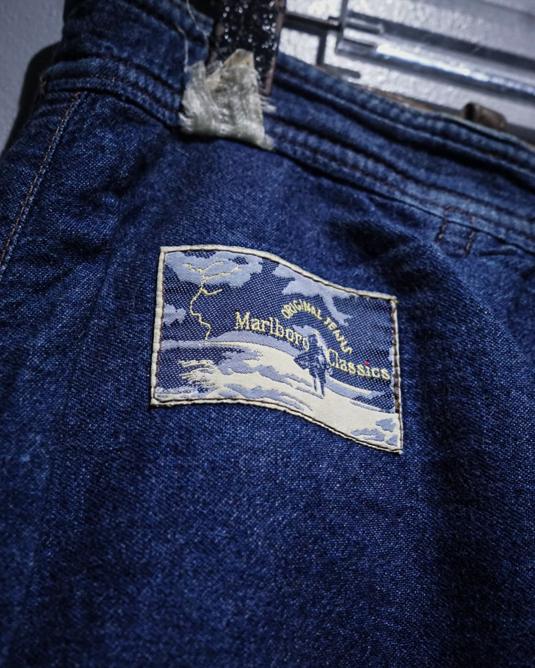 add (C) vintage】“Marlboro Classics” Vintage Reversible Leather