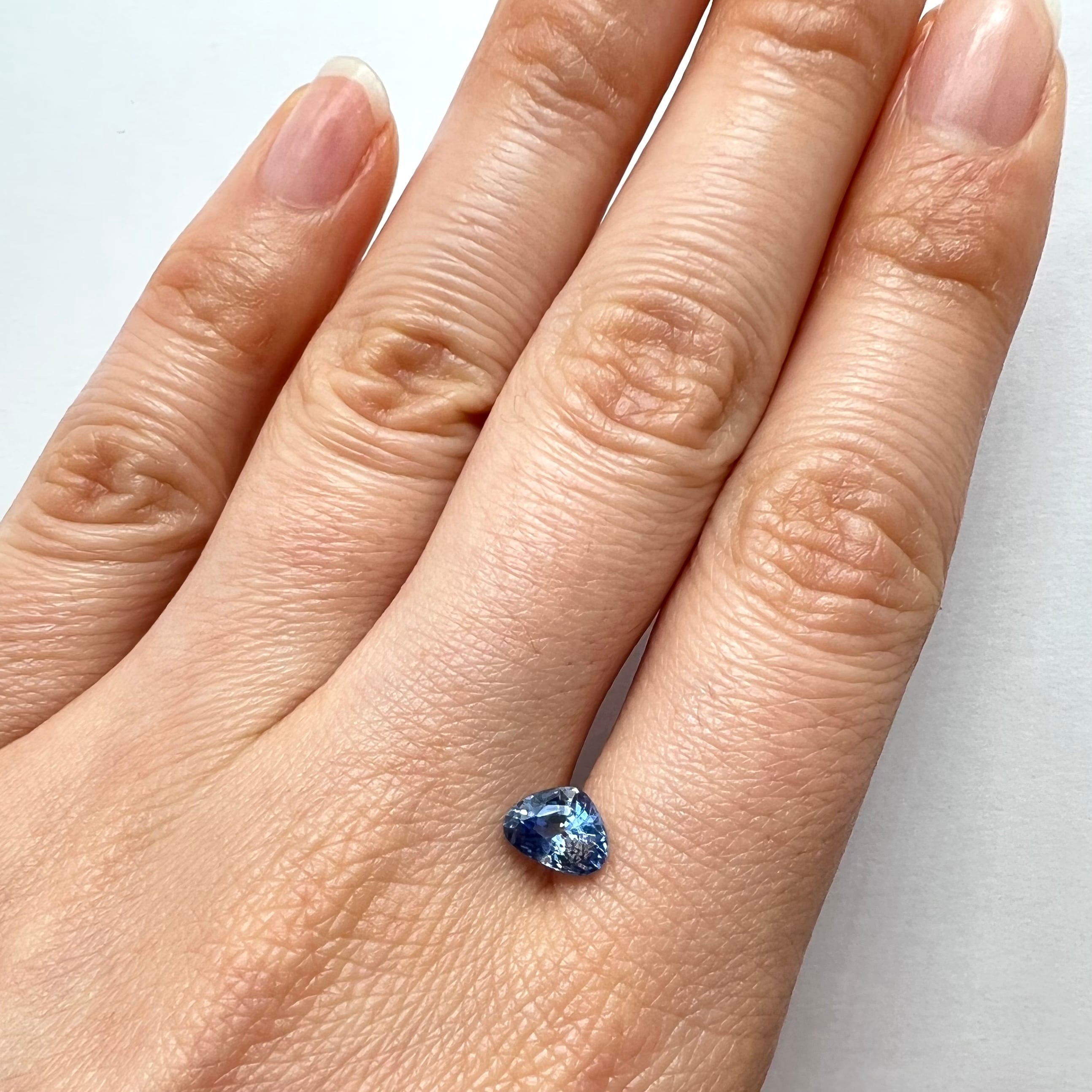 1.26ct 横広マロンなバイカラーサファイア ルース | Bleu Roi