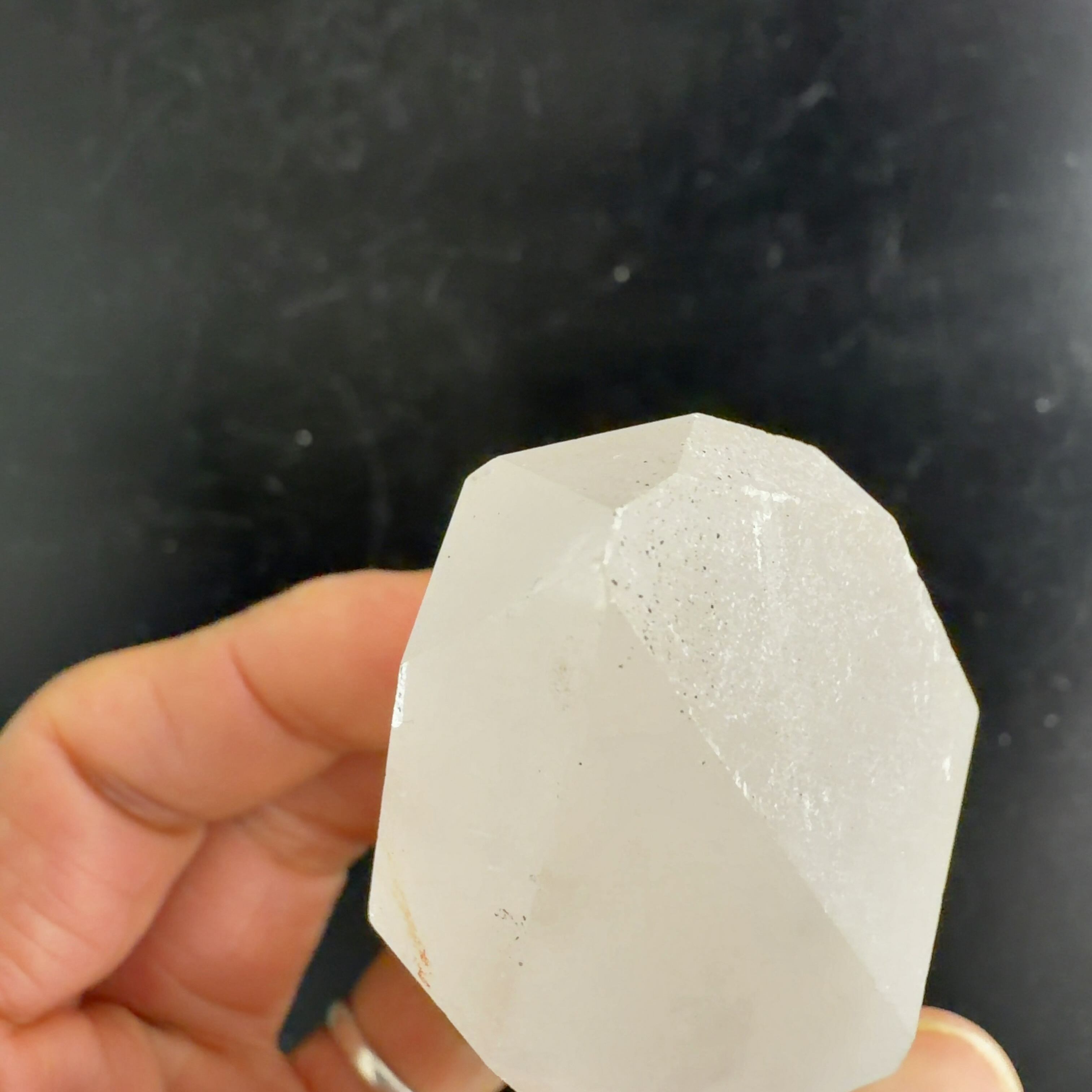 E33049】セルフヒールド 両錐 水晶 クォーツ ヒマラヤ水晶 ヒマラヤ産