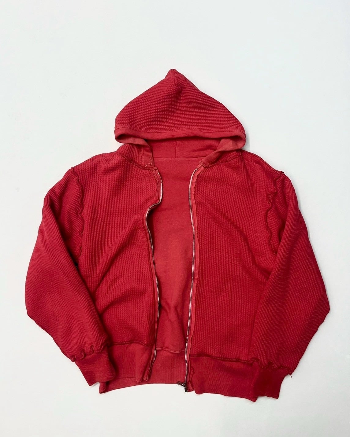 50s Unknown Double Face Zip-up Sweat Hoodie | VOLAR