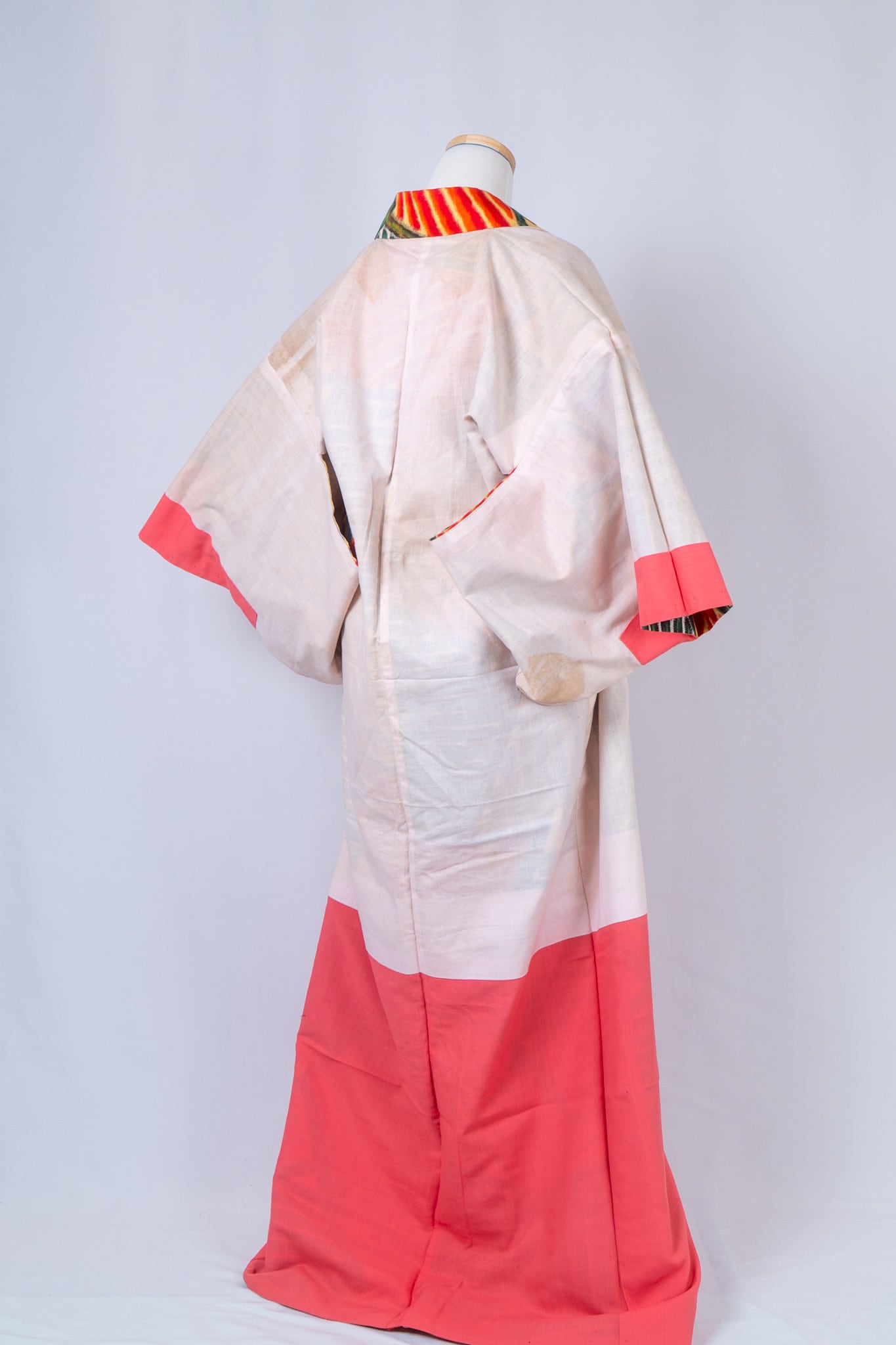 身丈145cm:アフリカンな銘仙紬 | casual Kimono 千梛