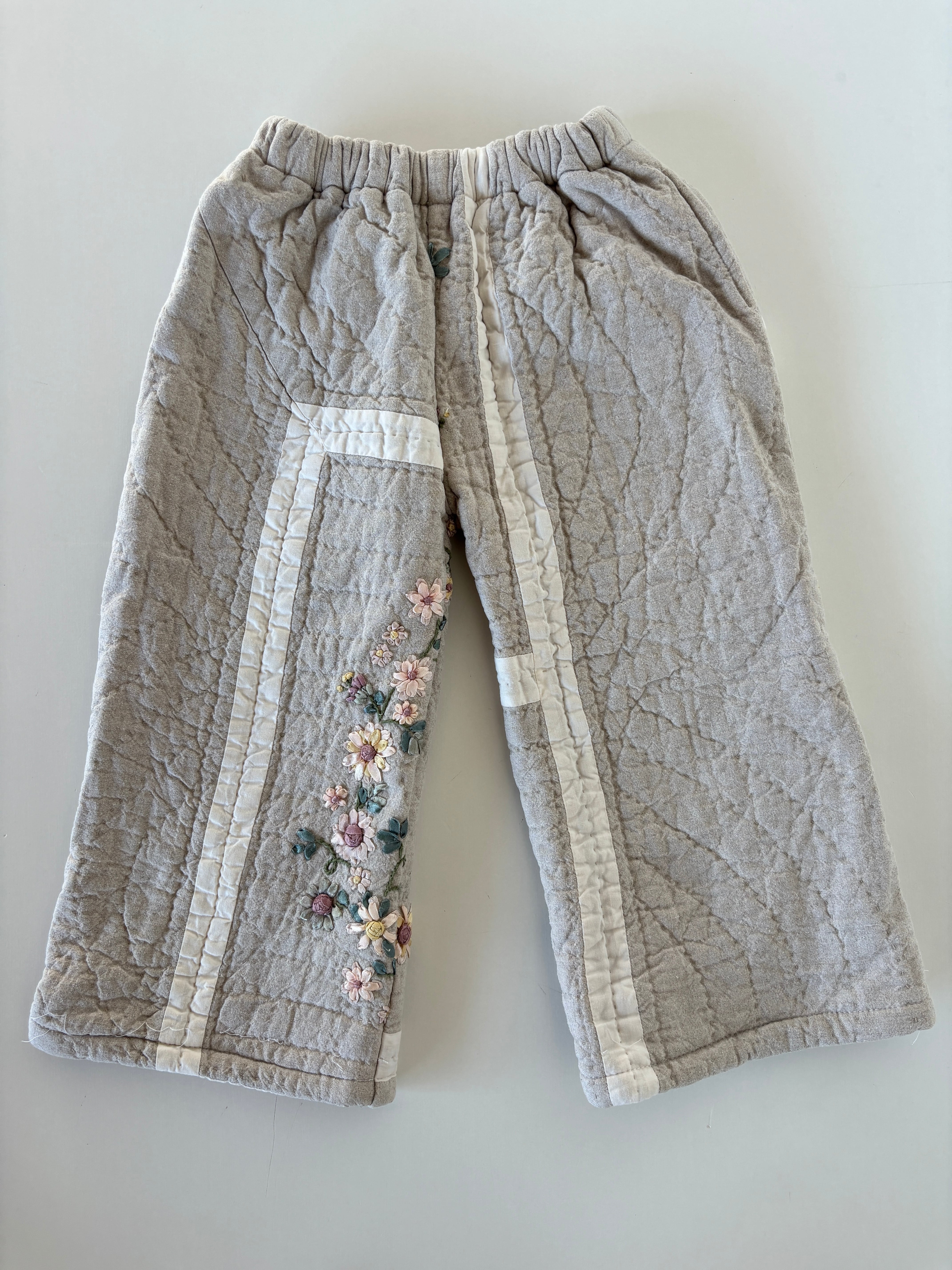 【4-5T】ヴィンテージキルトパンツ