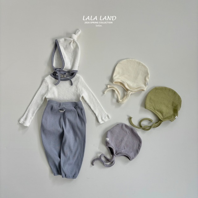 【予約】b. Modal Rib Top & Bottom Set