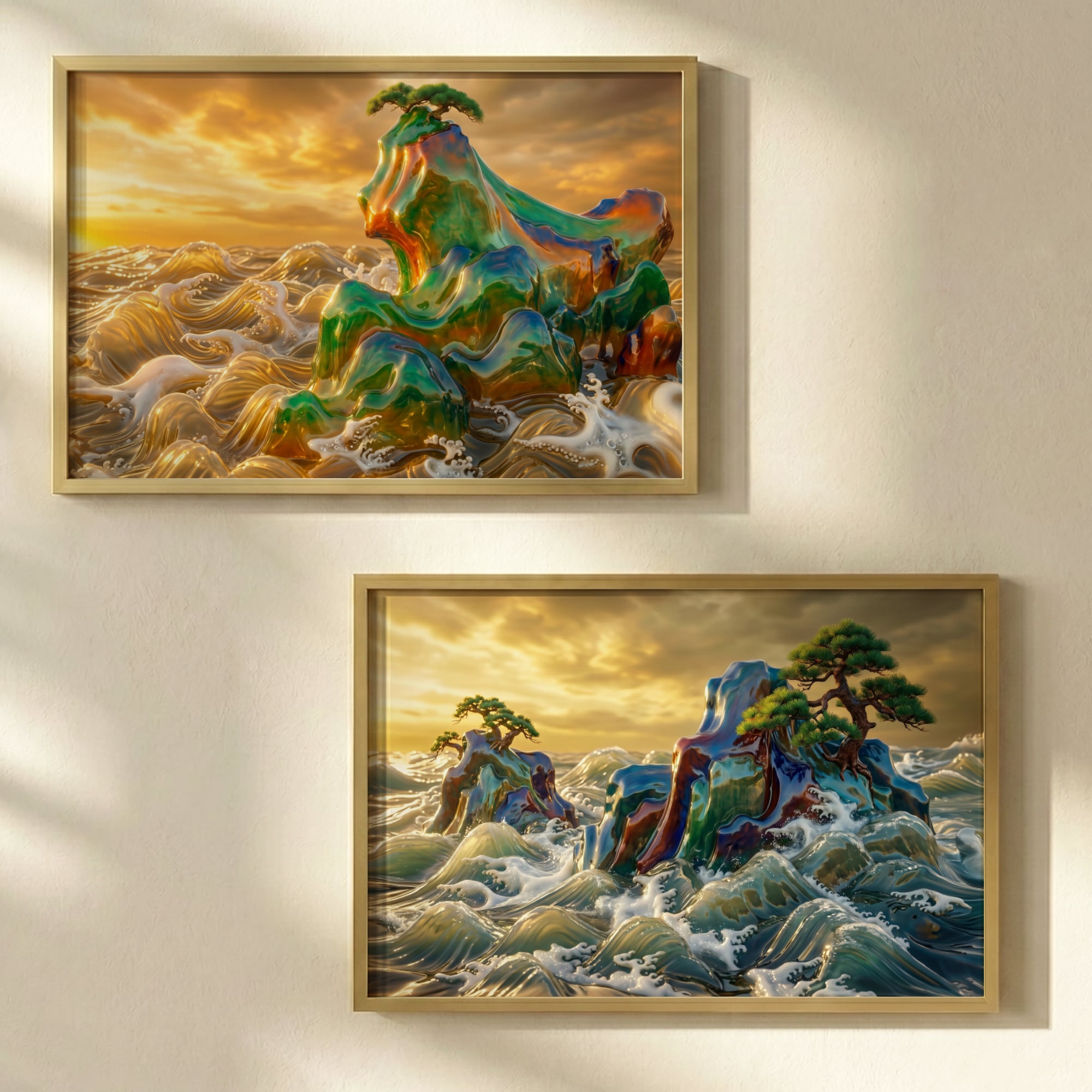 北鎌倉浄智寺山門水彩原画08 F6額装済み | PAY ID