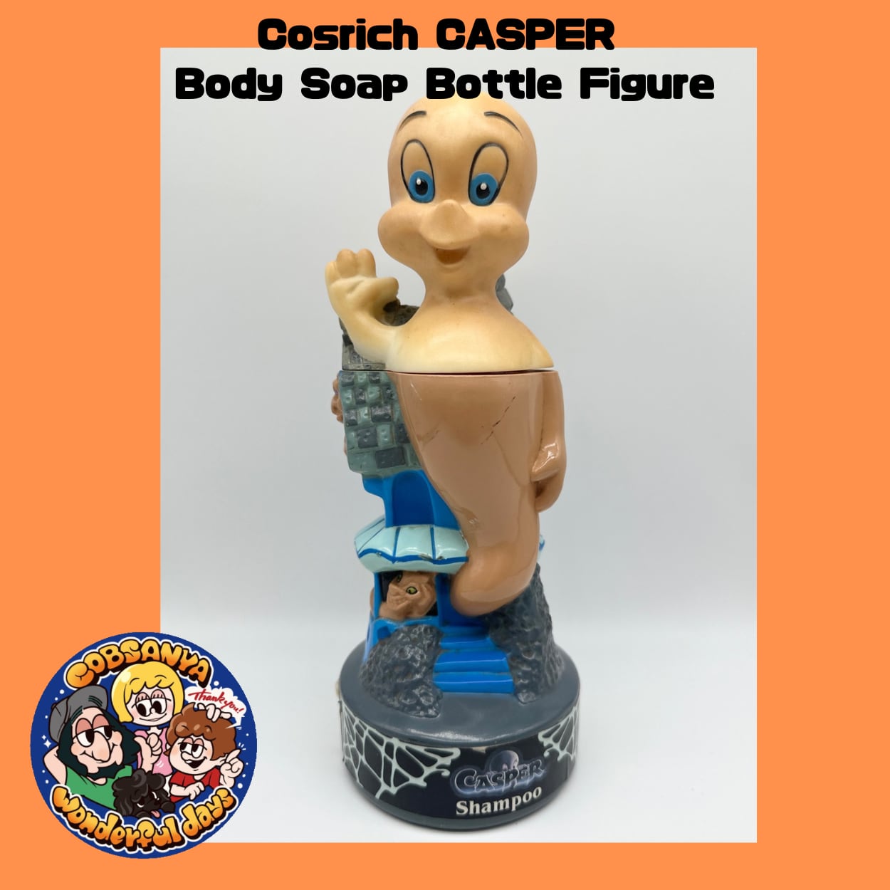 Cosrich CASPER Body Soap Bottle Figure 90s