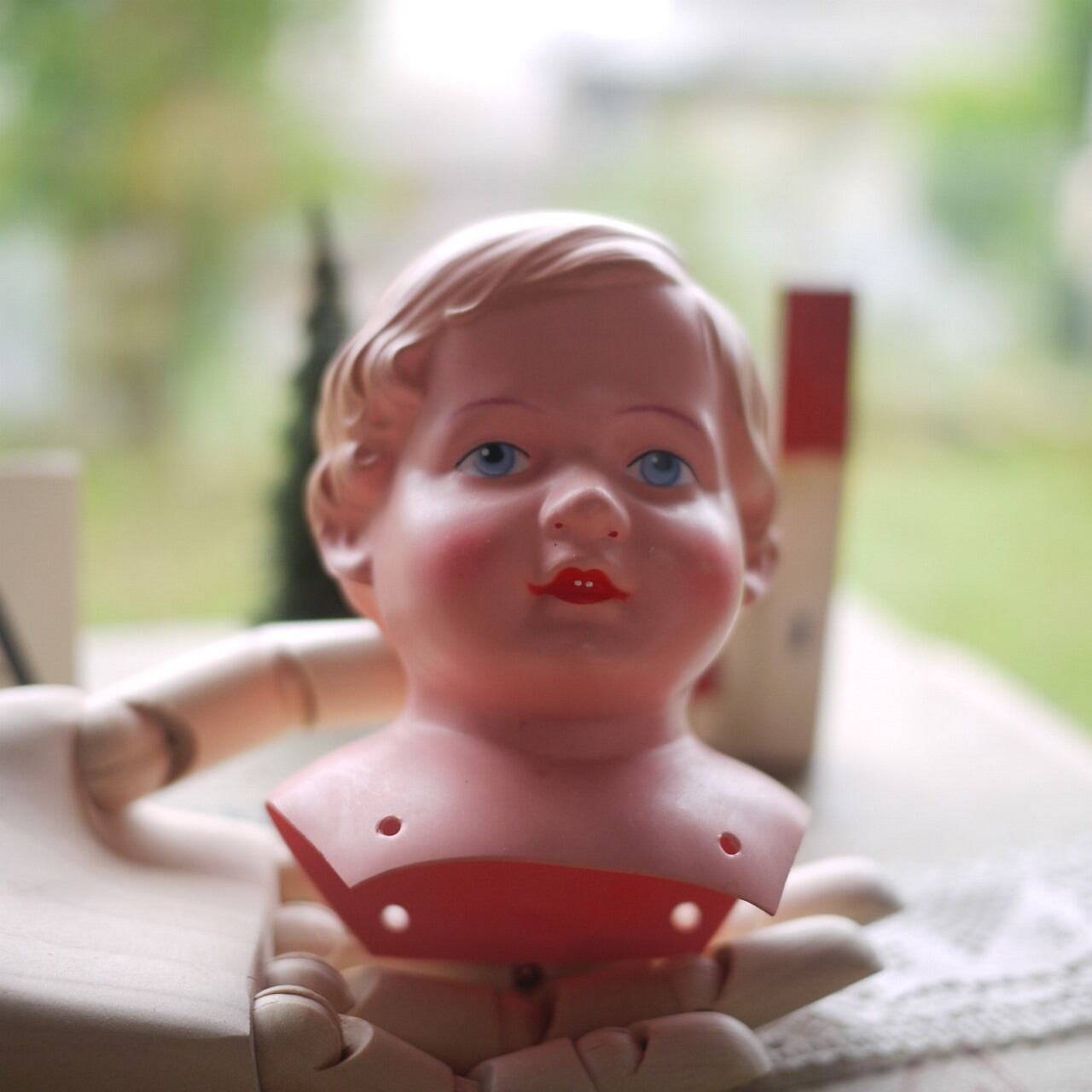 ドイツ アンティーク シルトクレート社 古い赤ちゃんのお人形 Clement