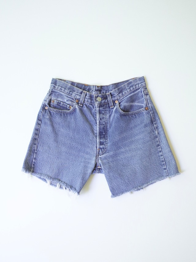 80s Levi's 501 cut off denim shorts W31