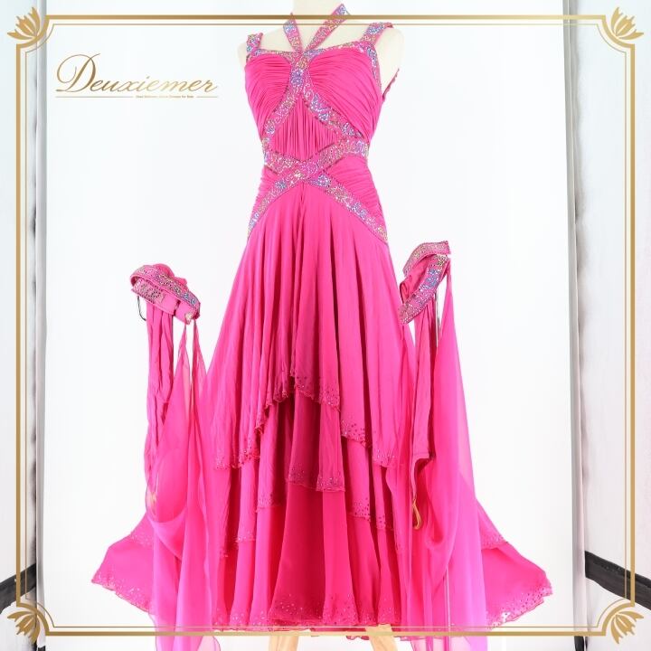 Chrisanne Clover クリスアン 社交ダンス　ワンピース　エスパン Chrisanne Clover クリスアン 社交ダンス ワンピース エスパン