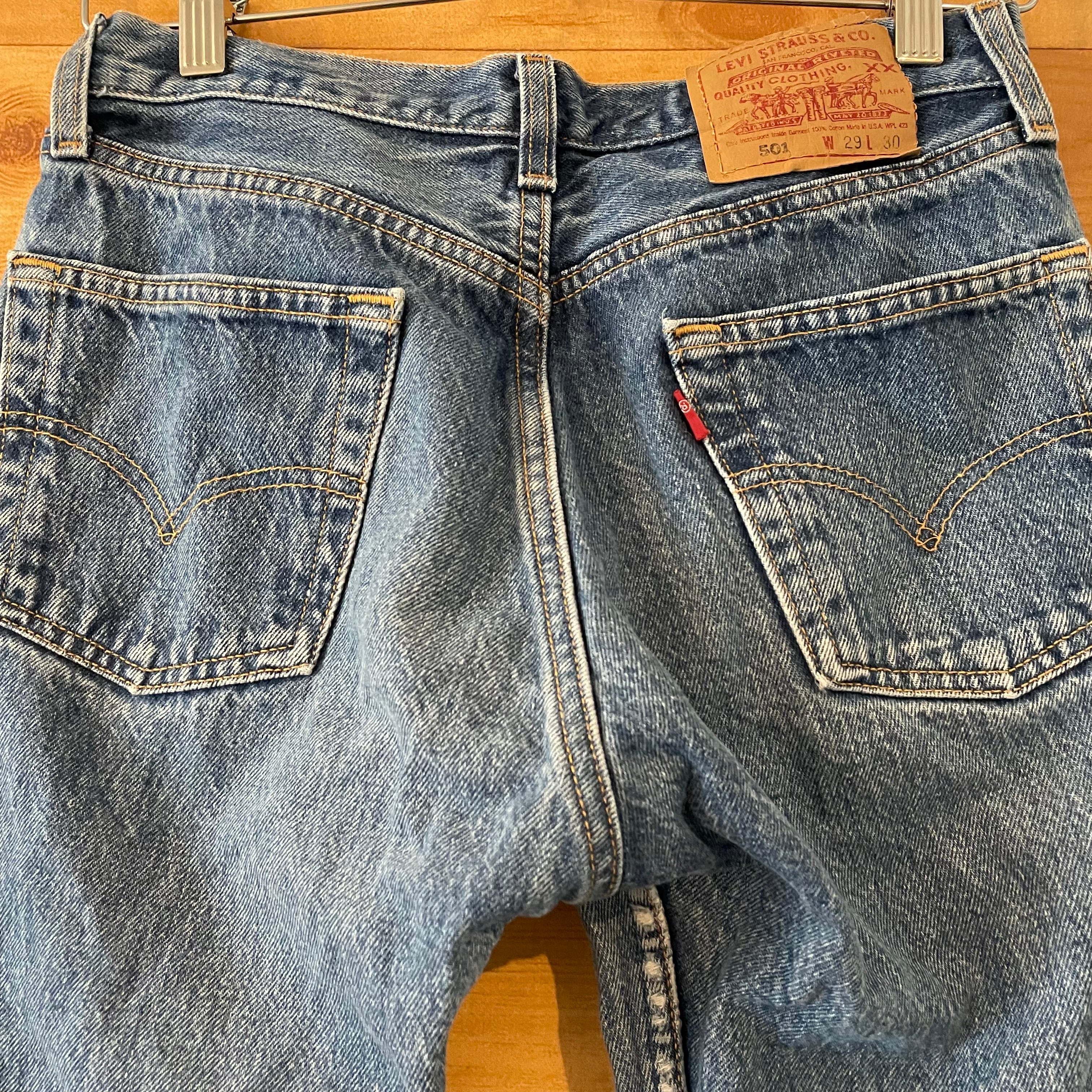 LEVI'S】501 USA製 90年代 W29 L30 サークルR 赤ブ | 古着屋手ぶらがbest