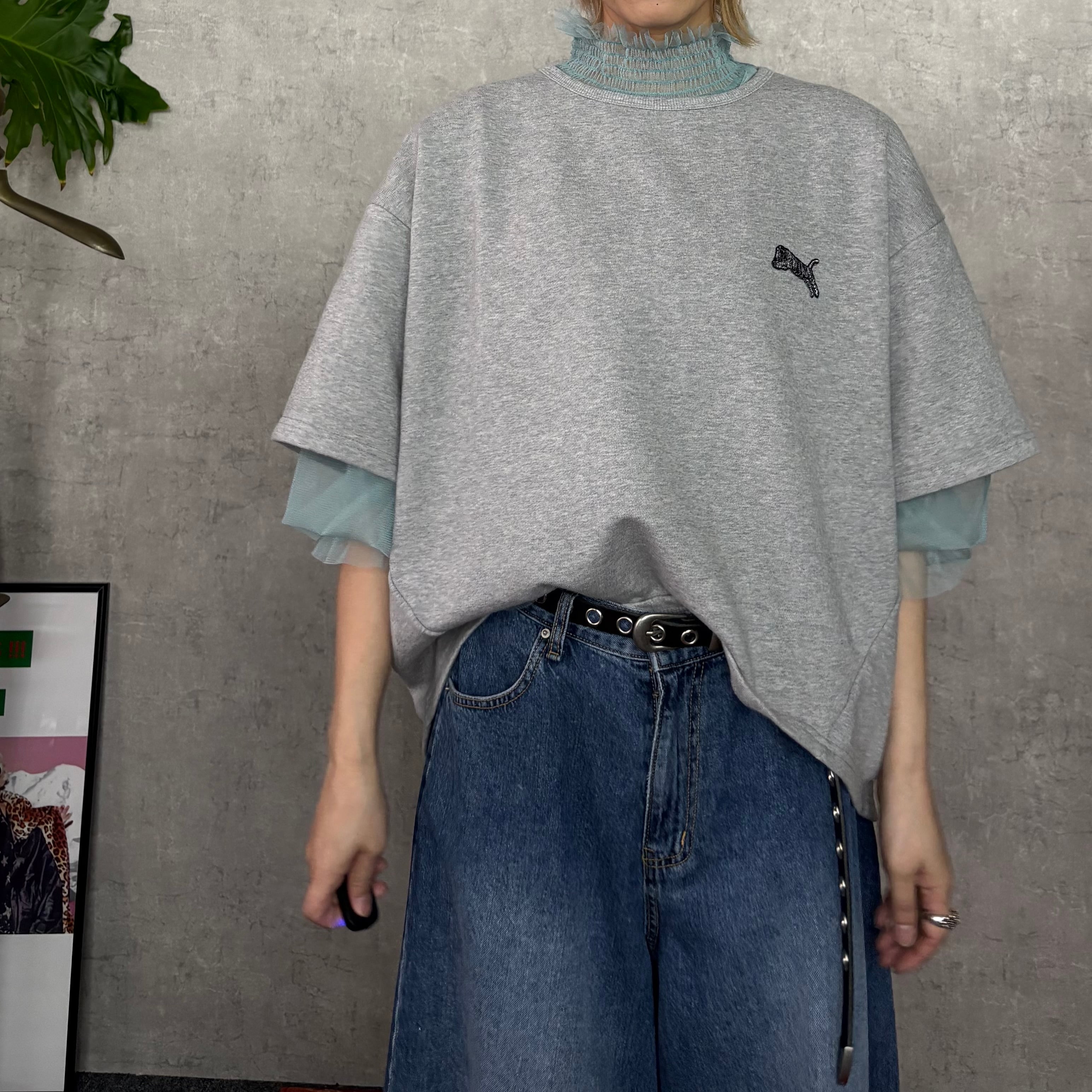ぷーちゃん TRANOI. TORA wide sweat tops tops | TRANOI.offical STORE