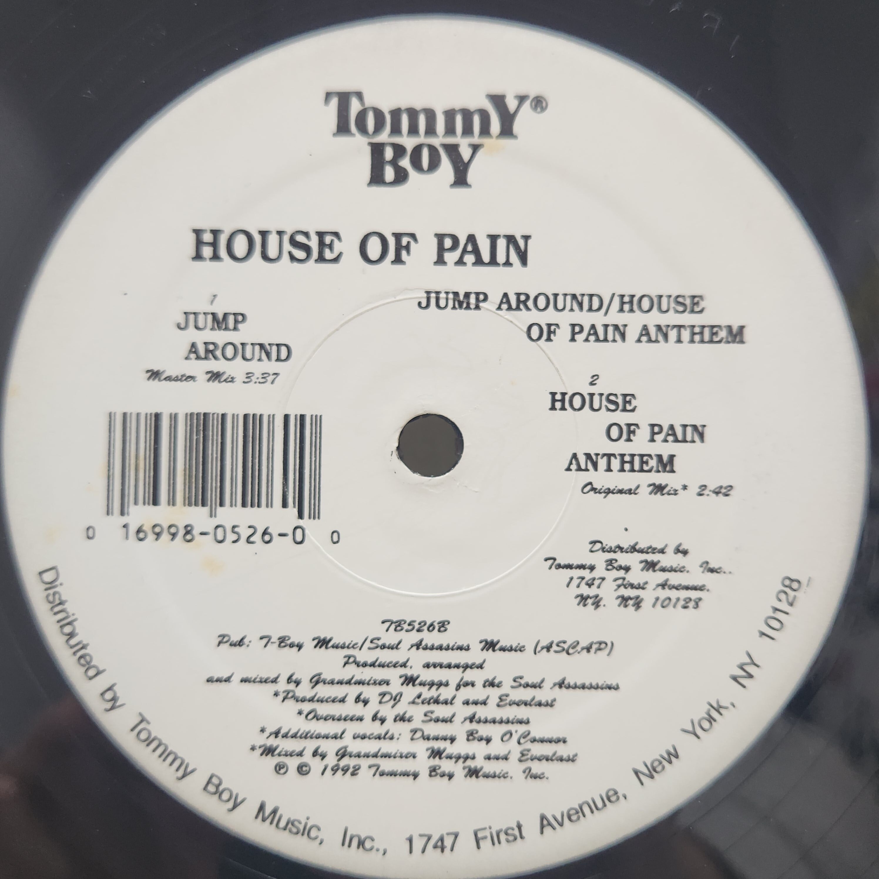 House Of Pain / Jump Around / House Of Pain Anthem [TB 526] - 画像2