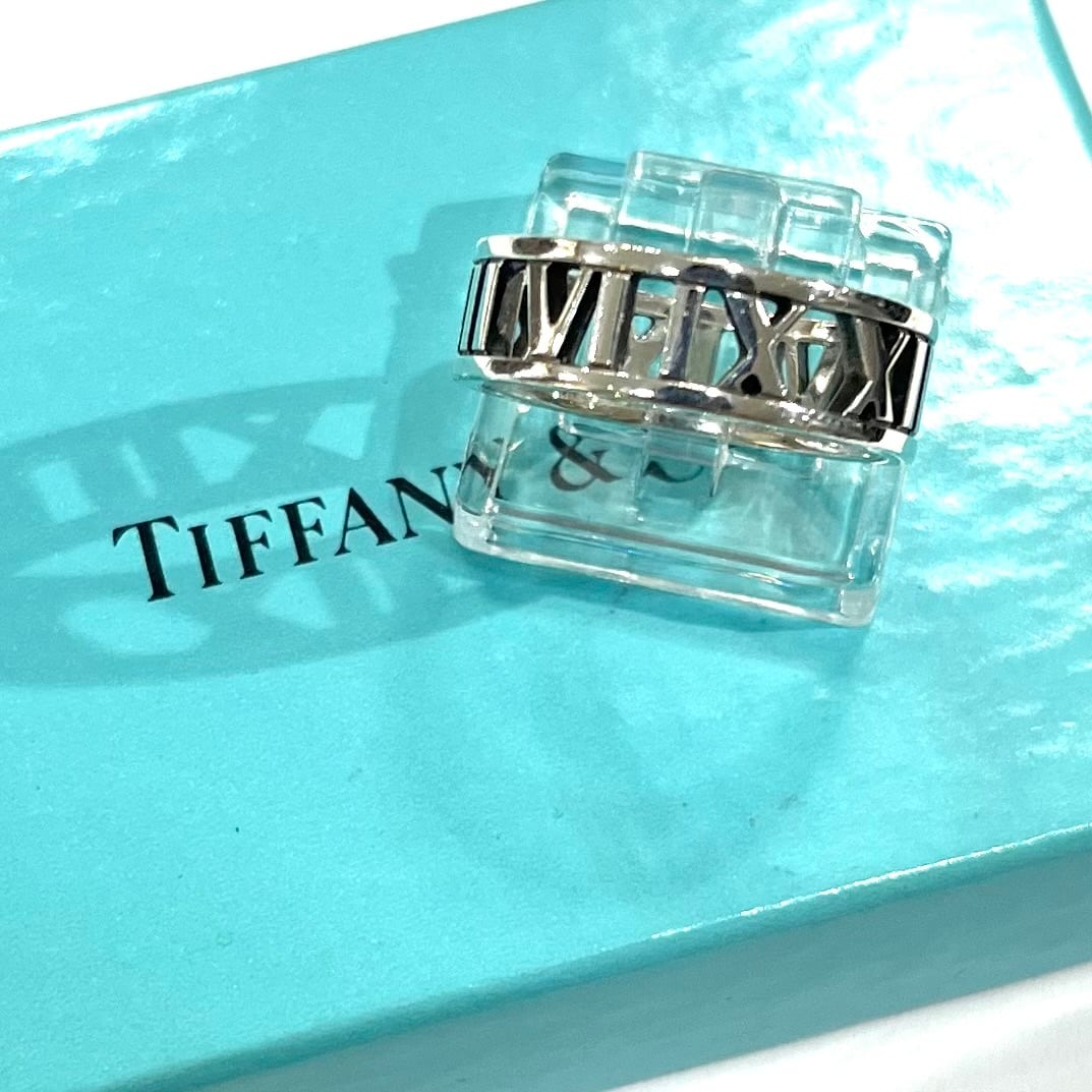 TIFFANY&CO】【18.5号】2839 時を纏う オープンアトラスシルバー925