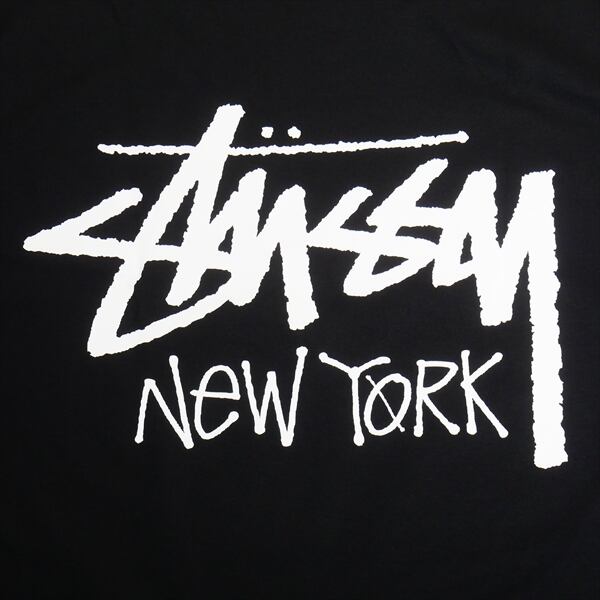 Size【L】 STUSSY ステューシー 25SS STOCK NEW YORK TEE BLACK