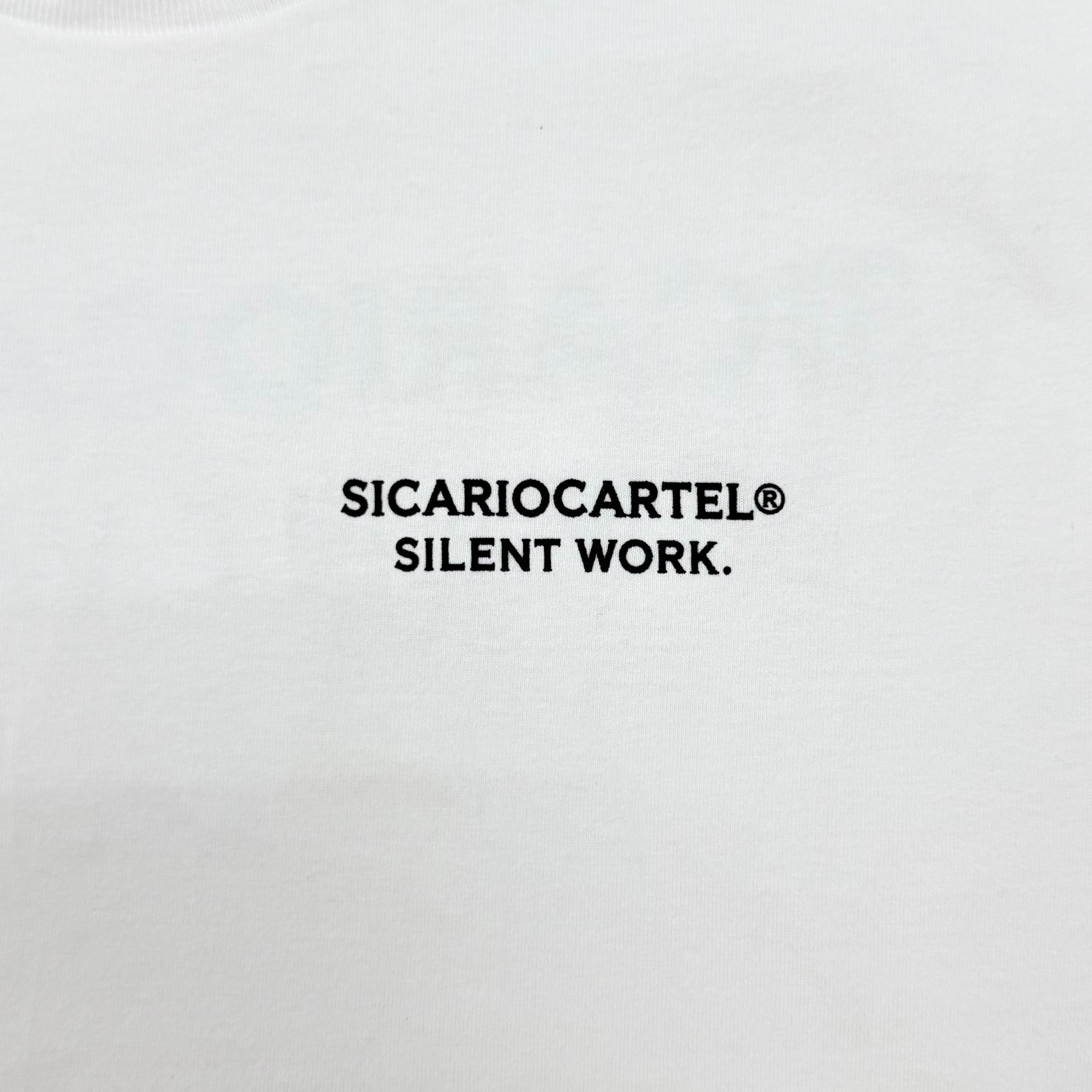 SILENT WORK L/S 7.1OZ 白 | SICARIO CARTEL