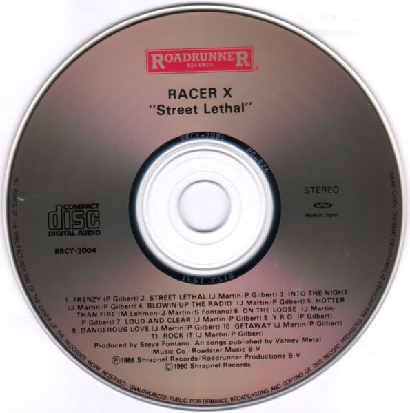 RACER X/STREET LETHAL | RECORD SHOP CONQUEST/レコードショップコン