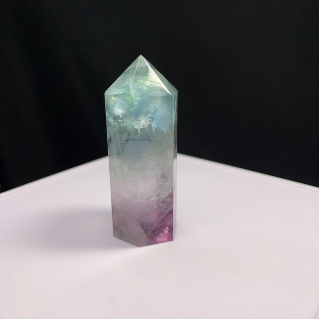 40透明度有り☆淡いフローライトポイント