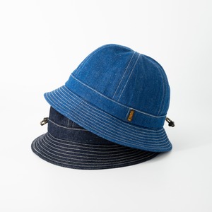 nep denim metro hat"down brim"
