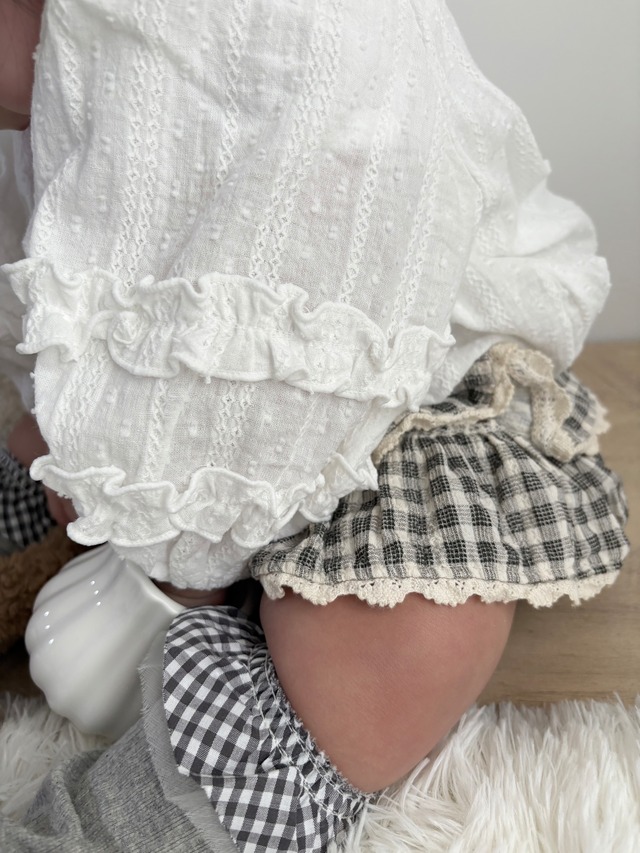 ꒰ 即納 ꒱ check bloomers