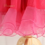 社交ダンス 衣装 prima boutique プリマブティック スカート レッスンウェア ペチコート ピンク系 無地 シンプル チュール オーガンジー生地 透け感 シースルー フリル フレアスカート ふんわり 華やか 鮮やか かわいい おしゃれ 上品 ダンス 練習 レッスン ダンス衣装 練習着
