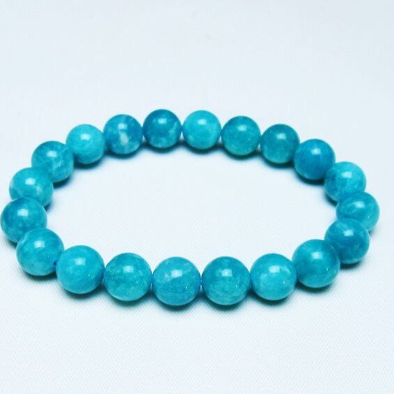 アマゾナイト ブレスレット 10mm 一点物 メール便可 [M便 1/10] 111-47787
