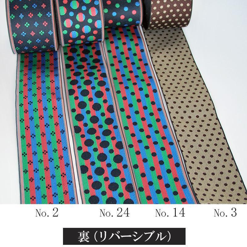 畳縁 ドット柄 1m単位〜 切り売り 7種類 リバーシブル 両面 水玉模様