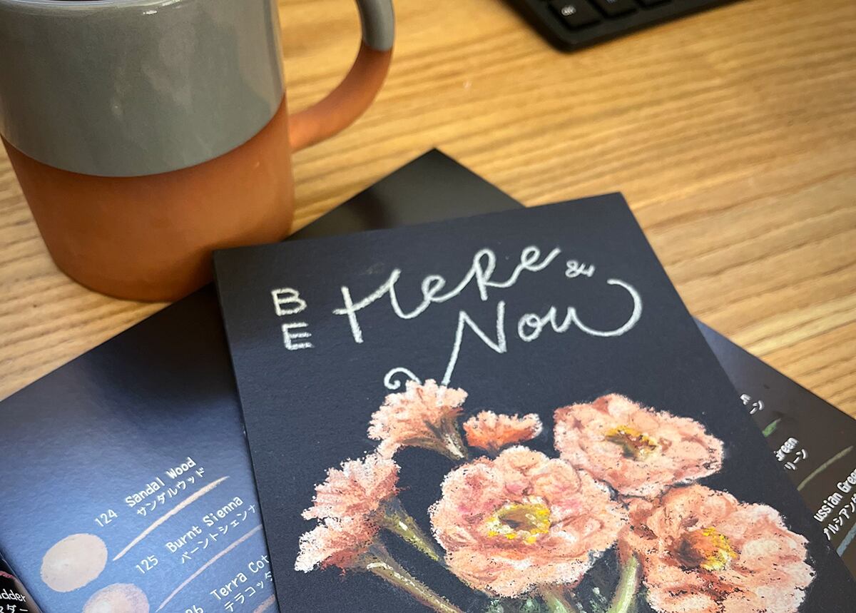 生徒割】オンライン30minチョークアート講座Ⅱ BOHO植物（ボード15枚付