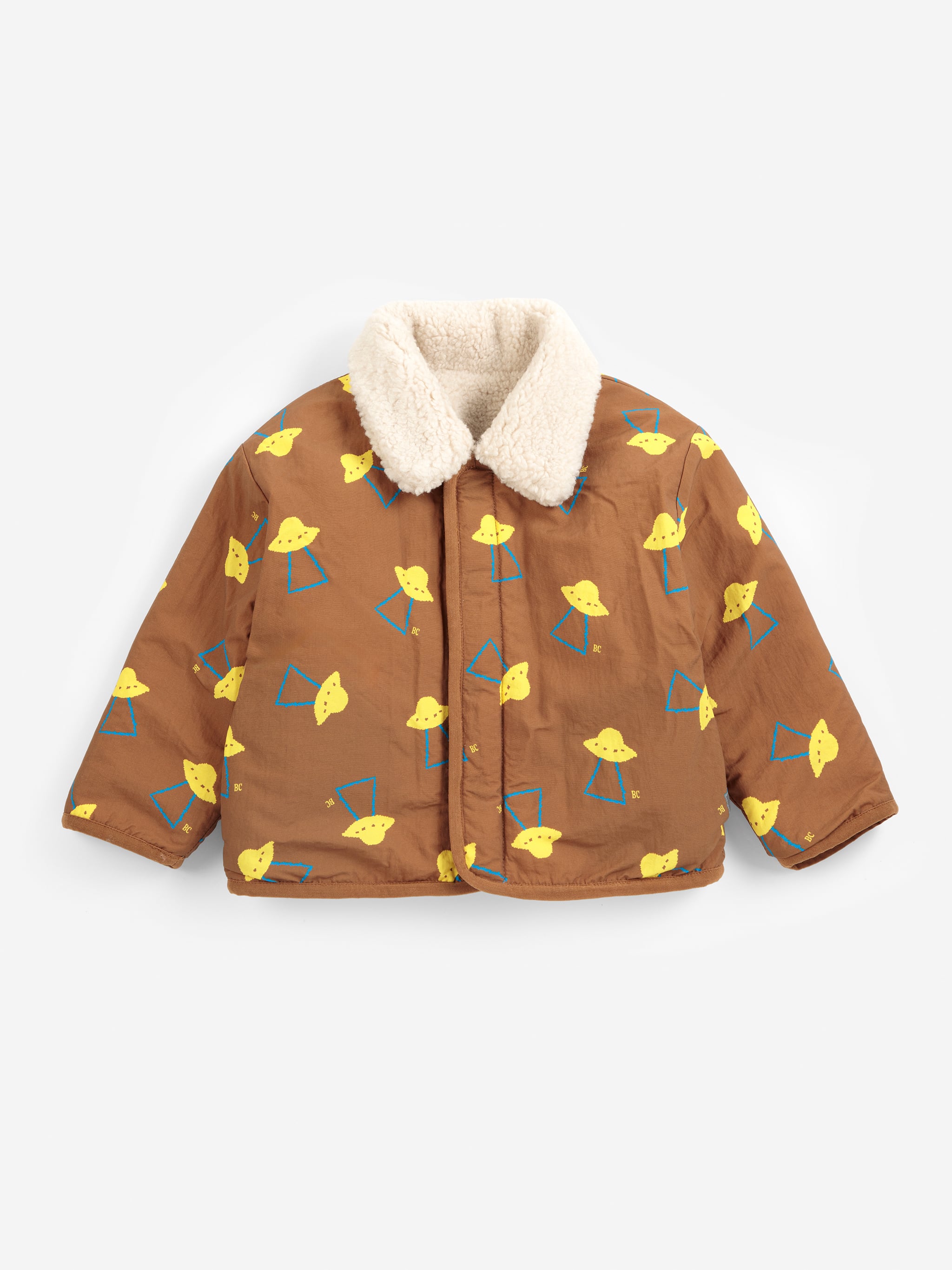 26AW】BOBOCHOSES(ボボショーズ)Pixel Abduction sheepskin reversible
