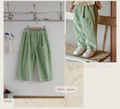 韓国子供服 / 26winter / puella FLO / シュエットパンツ / キッズ / 冬服 *90~140*
